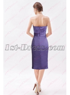 Simple Lilac Knee Length Mother of the Bride Outfits