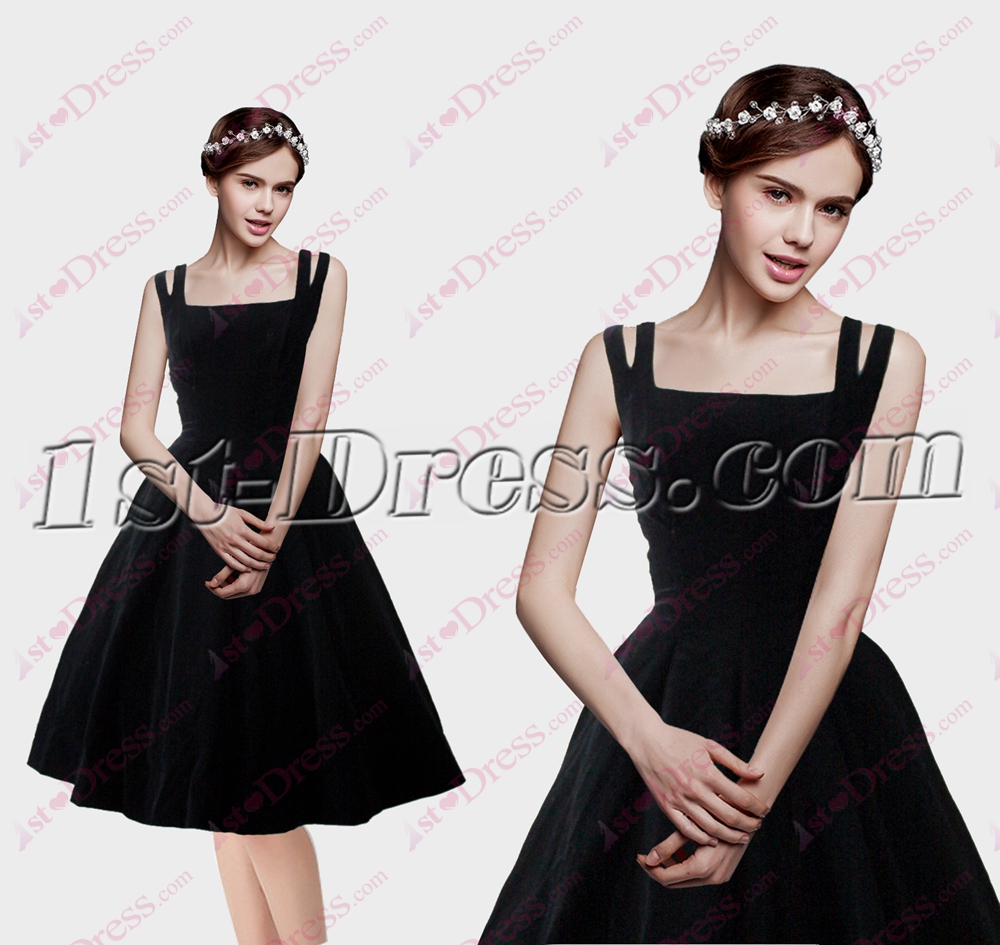 classic black gown