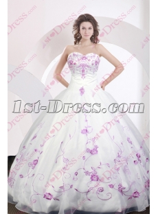 Vintage Embroidery 2016 Quince Gown