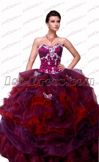 Sweet 2017 Quinceanera Ball Gown