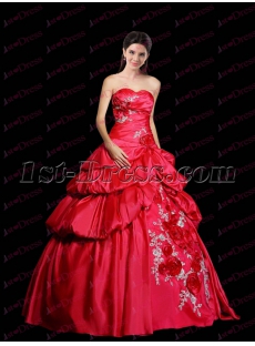 Exquisite 2017 Quinceanera Dress with Flowers