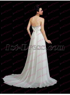 Romantic Lace Empire Wedding Dress 2017