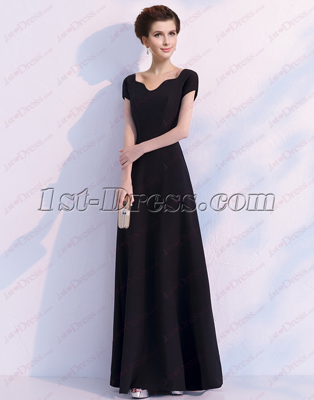images/201809/big/Elegant-Black-Long-2018-Bridesmaid-Dress-with-Cap-Sleeves-4895-b-1-1537713965.jpg