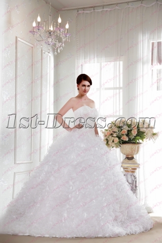 Luxury Sweetheart Princess Wedding Dresses 2019